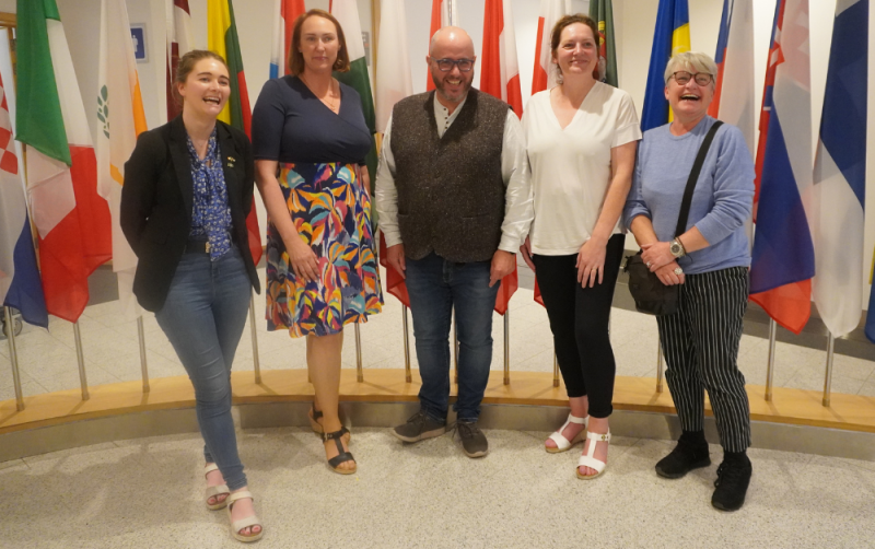 Erris Sinn Féin local election candidate speaks at European Parliament discussion