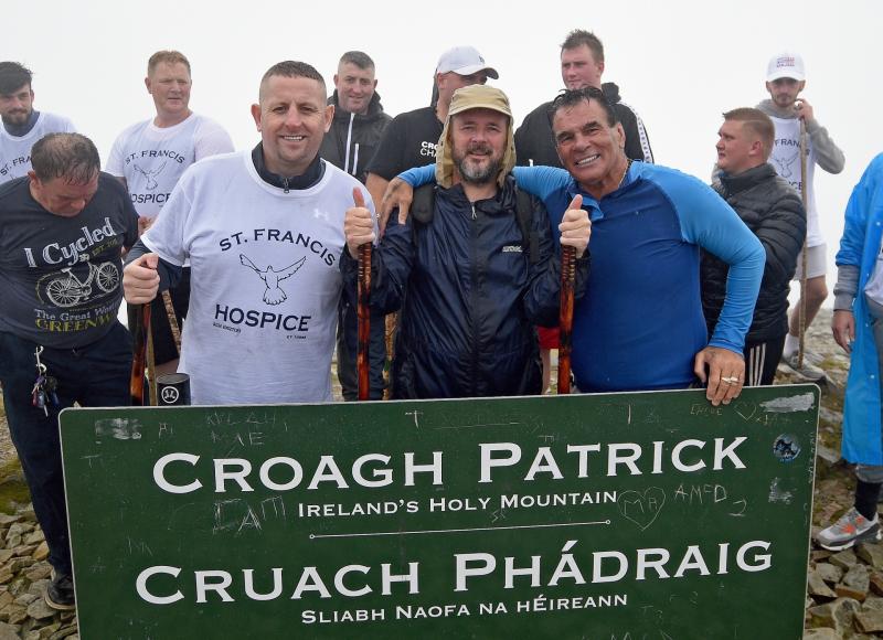 Croagh Patrick charity climb passes off without violence