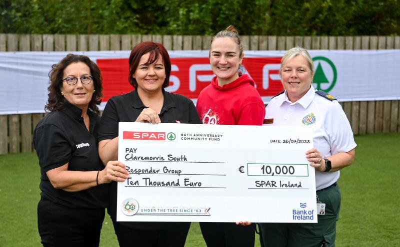 SPAR gives €10,000 boost to Claremorris South Responder Group