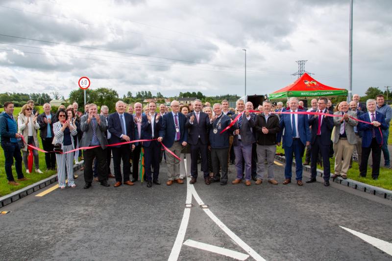 Calleary opens new N17/R320 Lisduff Upgrade Road Project