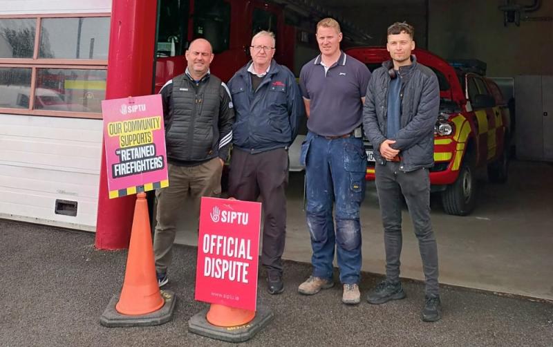 “We will stay at this as long as it takes” – No end in site for firefighters strike