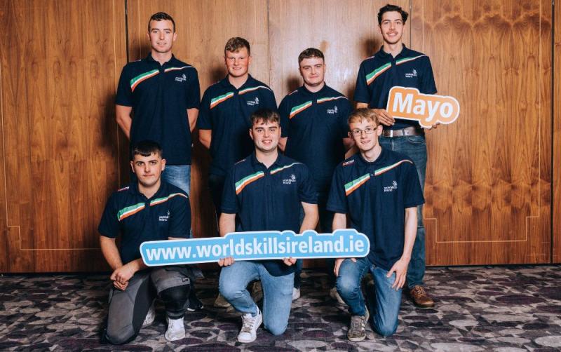 Eight Mayo students and apprentices from set to compete at Worldskills Ireland 2023