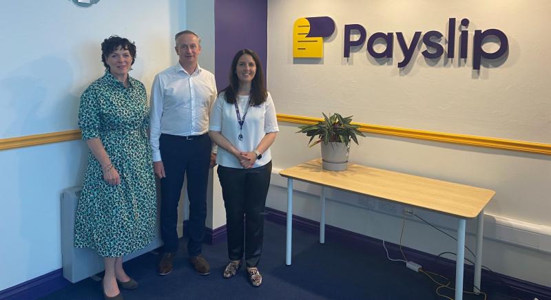 Westport based company Payslip host Enterprise Ireland delegation