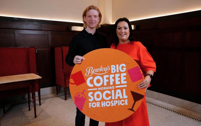 Actor Domhnall Gleeson urging Mayo coffee lovers to host fundraiser for Hospice
