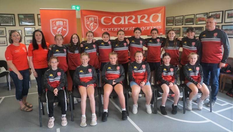 Carra U-12 girls ready for All-Ireland Community Games finals