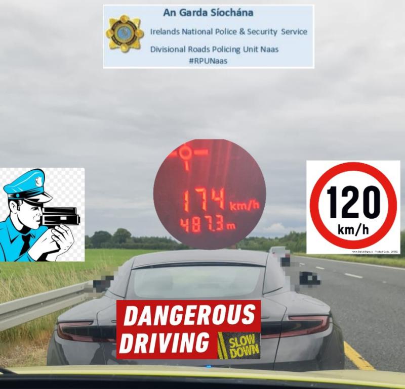 Motorist arrested for driving way over the speed limit