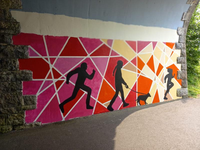 Turning vandalism into art