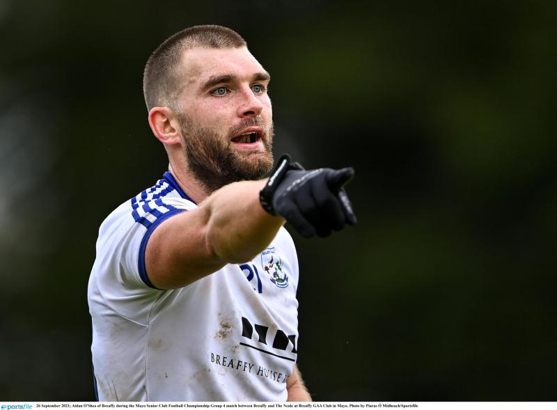 Breaffy's O'Shea shoots down Mayo Gaels