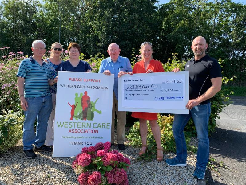 Clare Island Walk raises vital funds for Western Care