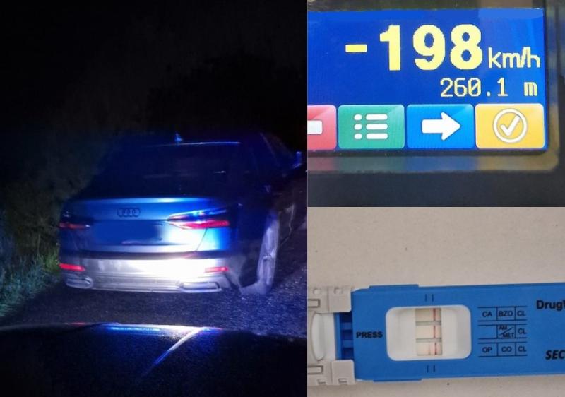 Mayo driver who drove at twice the speed limit tests positive for cocaine