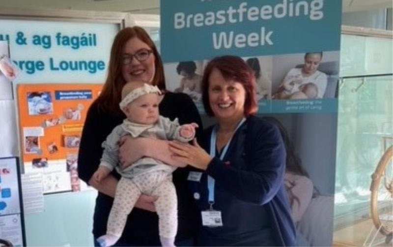New lactation specialist in Mayo University Hospital making a difference, says Castlebar mother 
