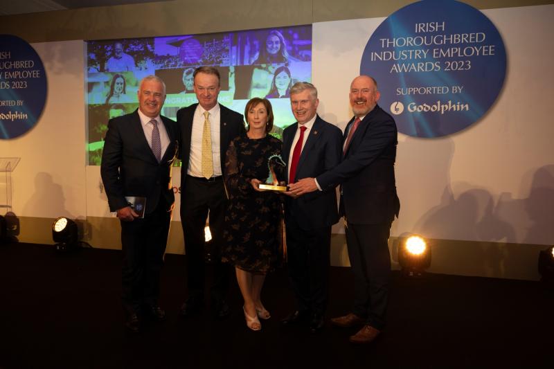 Ballinrobe Racecourse awarded prestigious Racecourse Award at Thoroughbred Employee Awards