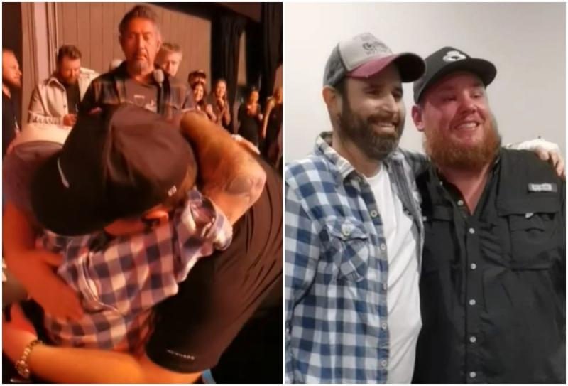 WATCH: Luke Combs left 3Arena stage to hug Offaly man days before untimely death