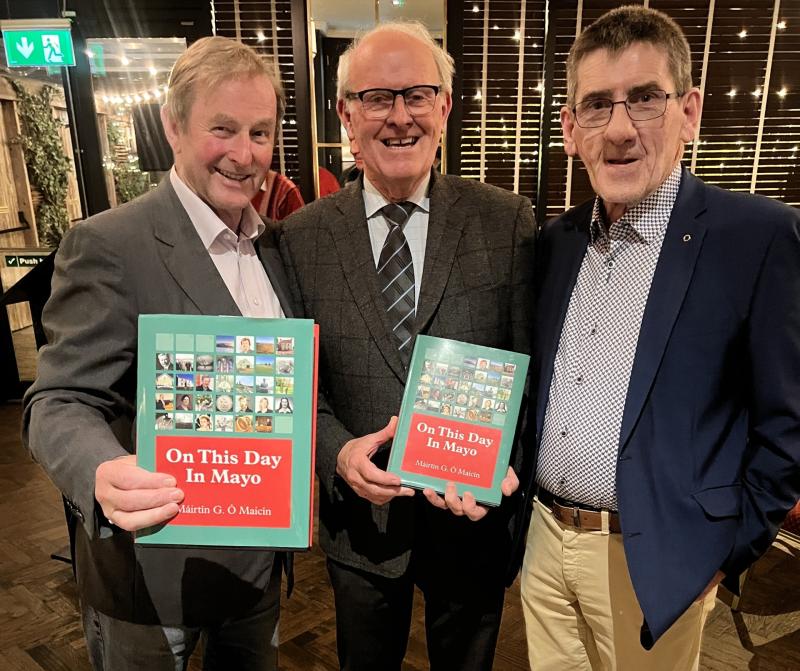 Mayos in Dublin turn out in force for Ó Maicín book launch