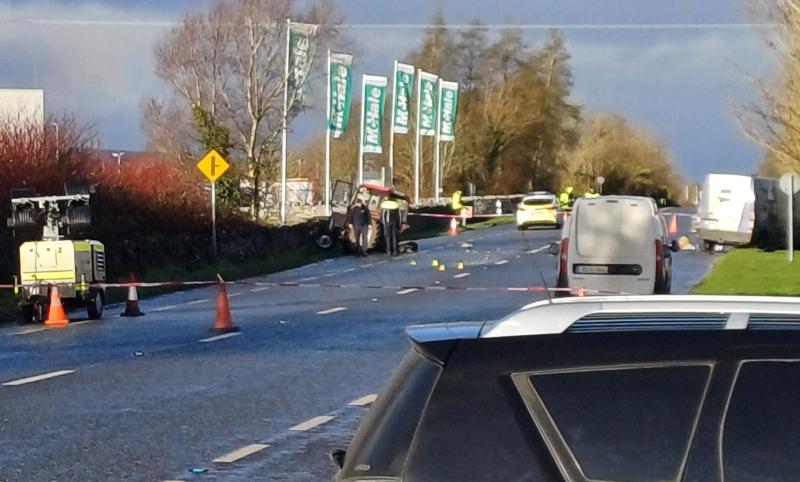 Accident scene