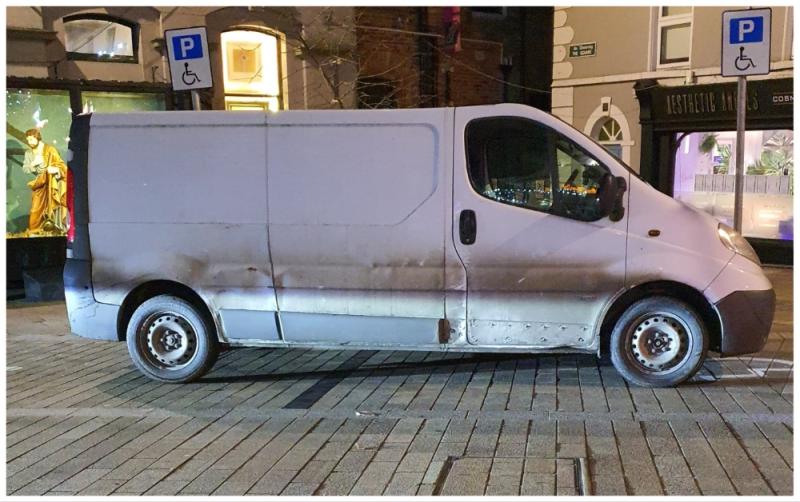 Driver facing fine after parking across two disabled bays 