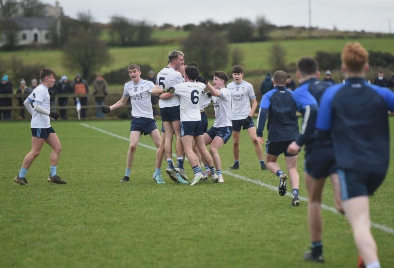 Scenes of wild delight as final kick sends Rice into the semi-final