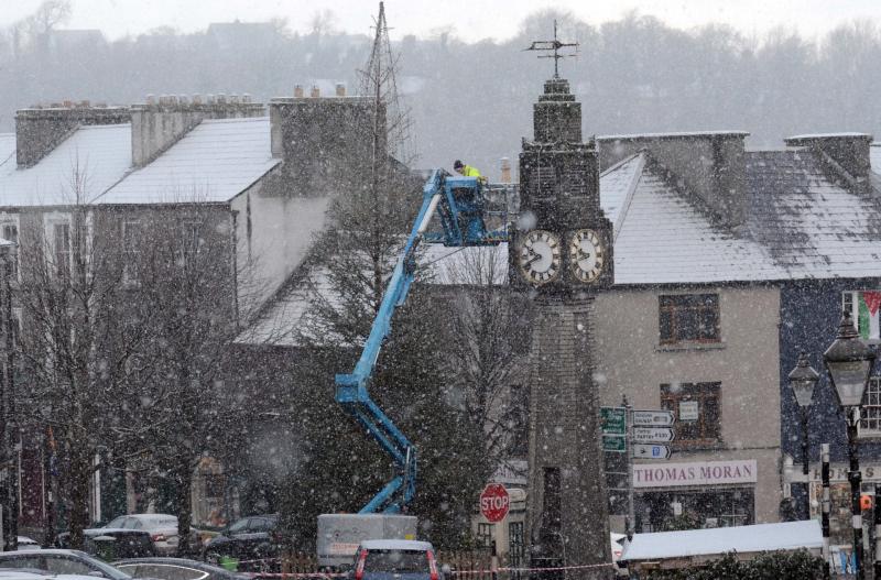 Snow-ice warning for Mayo tomorrow