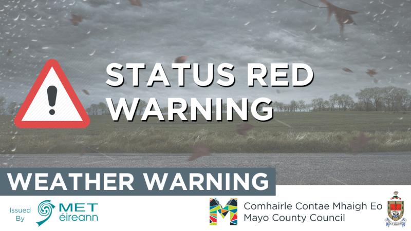 Council urges public to stay indoors during Red Wind Warning this evening