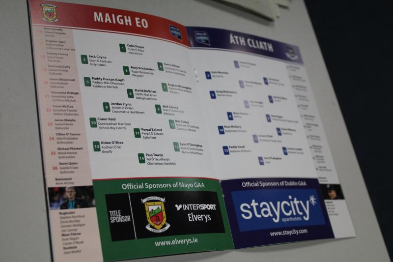 A tale of two teamsheets