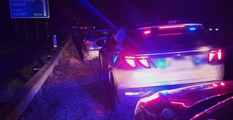 Unlicensed driver pulled over by Gardaí found to have live bench warrant 