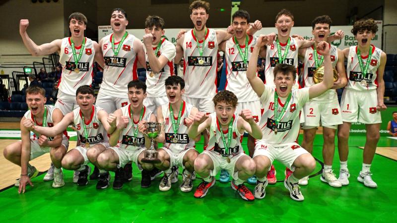 St. Muredach's Ballina win basketball double for the first time