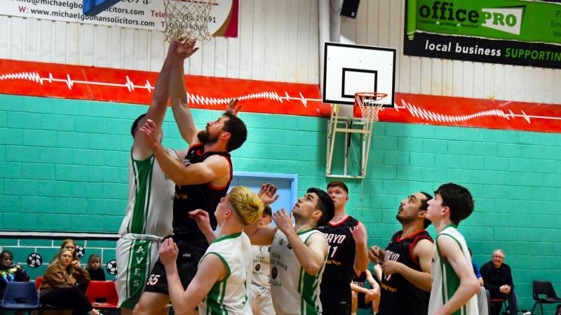Merry Monk win Mayo basketball derby