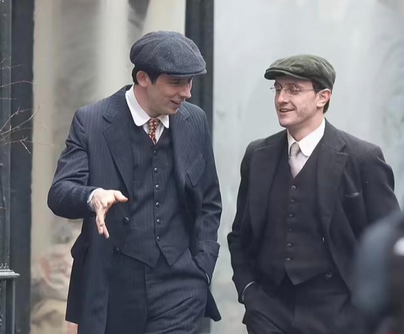 First look: Paul Mescal gives Tommy Shelby a run for his money on set of new romance drama