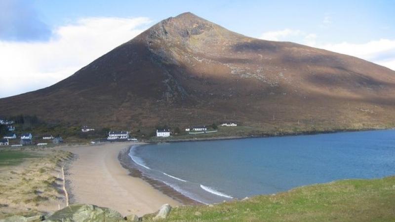 Dugort beach on Achill Island