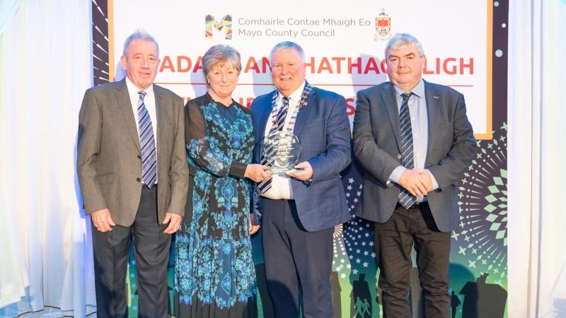 Mayo people and community groups honoured at Cathaoirleach’s Awards 