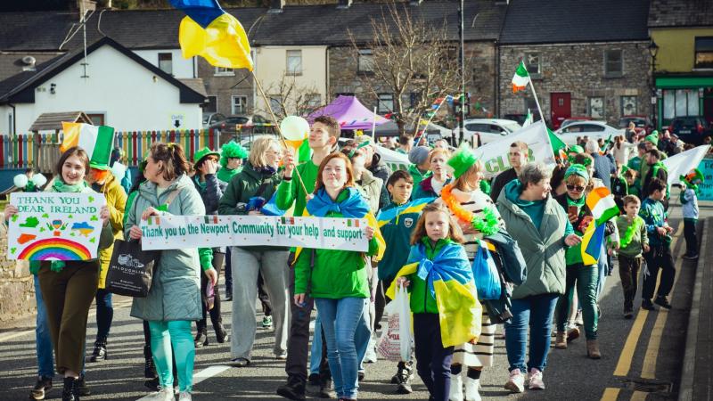 PICTURES: St Patrick's Day parade in Newport