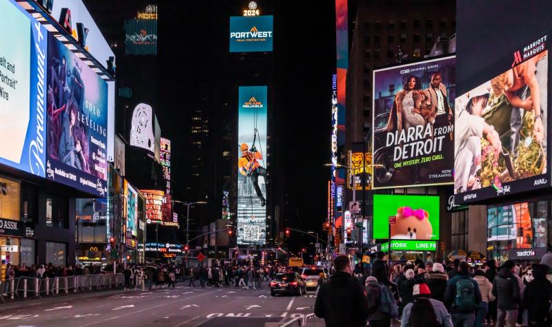 Portwest put Mayo centre stage in Times Square in New York