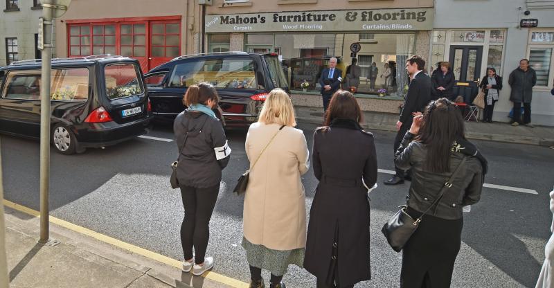 Funeral of Swinford couple who lost their lives in blaze takes place