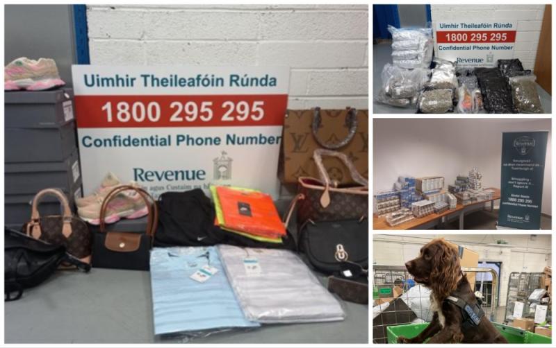 Fake designer goods worth €15,000 seized in operation targeting the 'shadow economy'