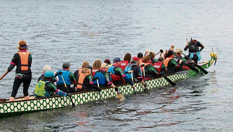 Limerick breast cancer survivors find camaraderie and fitness through dragon boat paddling