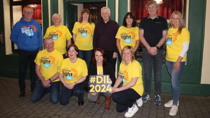 Launch of Kiltimagh’s first ever Darkness Into Light walk takes place