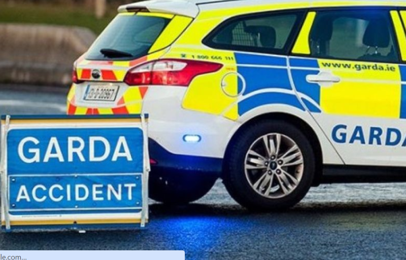 Gardaí and emergency services rush to scene of road collision at junction in Dublin