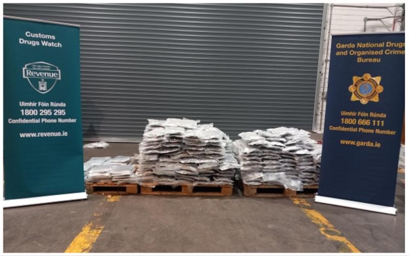 Two men due in court after €2.4 million of  cannabis seized in Meath 