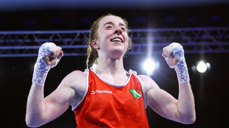 Emotional scenes as Shannon Sweeney wins European title