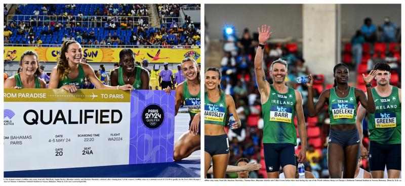 Multiple Irish teams qualify for the Paris 2024 Olympic Games