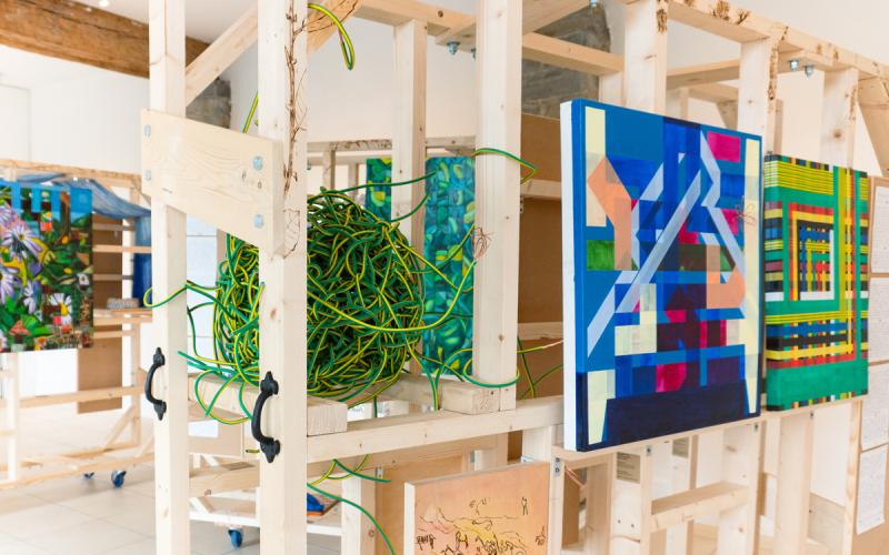 ART:  Moving walls — two very different exhibitions open in Westport