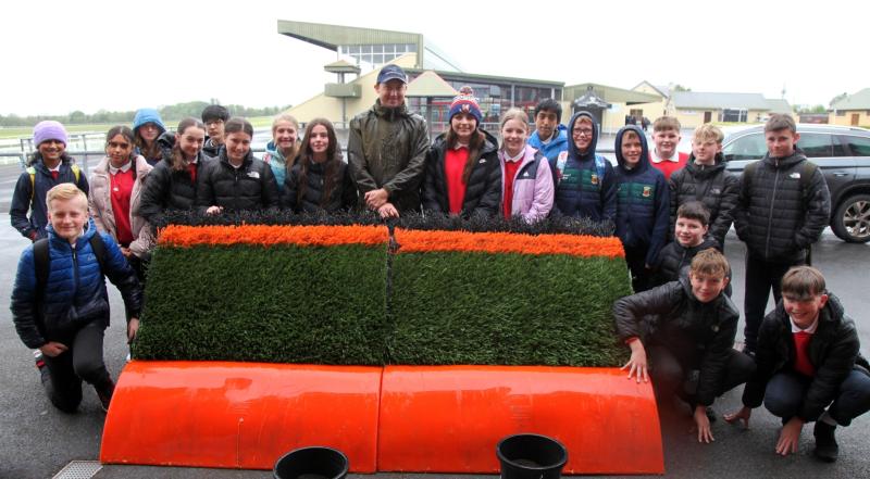 Mayo school children go behind the scenes at Ballinrobe Racecourse