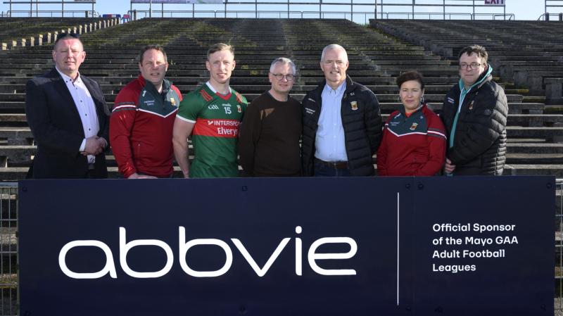 AbbVie and Mayo GAA announce sponsorship agreement for adult football leagues 