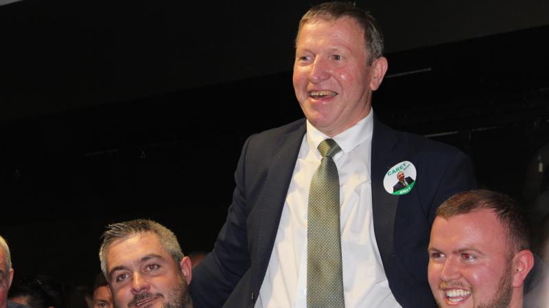 Sean Carey won the third and final seat in Belmullet Electoral Area