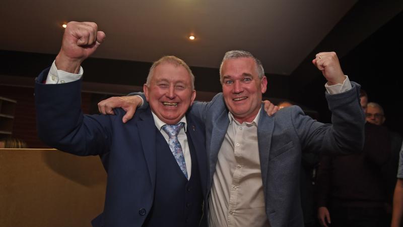 John O'Malley and Brendan Mulroy were both elected in Westport Electoral Area