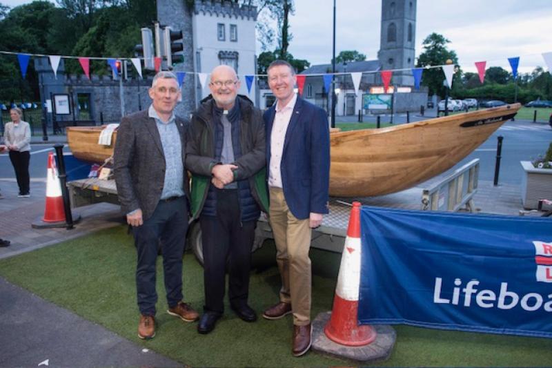 Achill currach in Co Laois