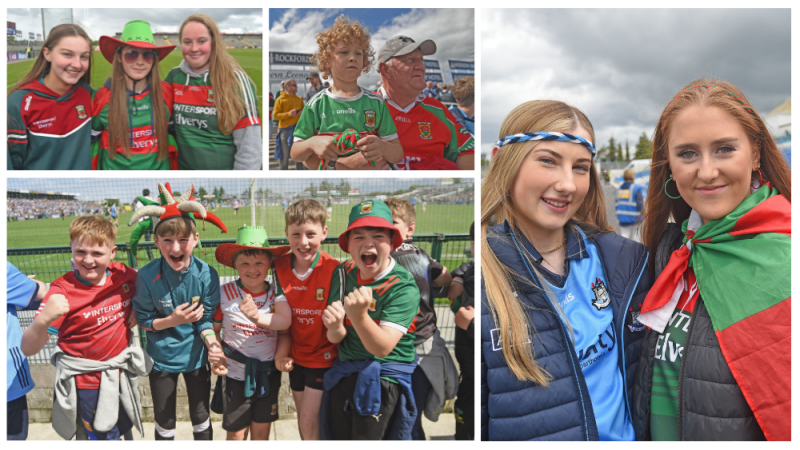 PICTURES: Mayo and Dublin GAA fans out in Dr Hyde Park