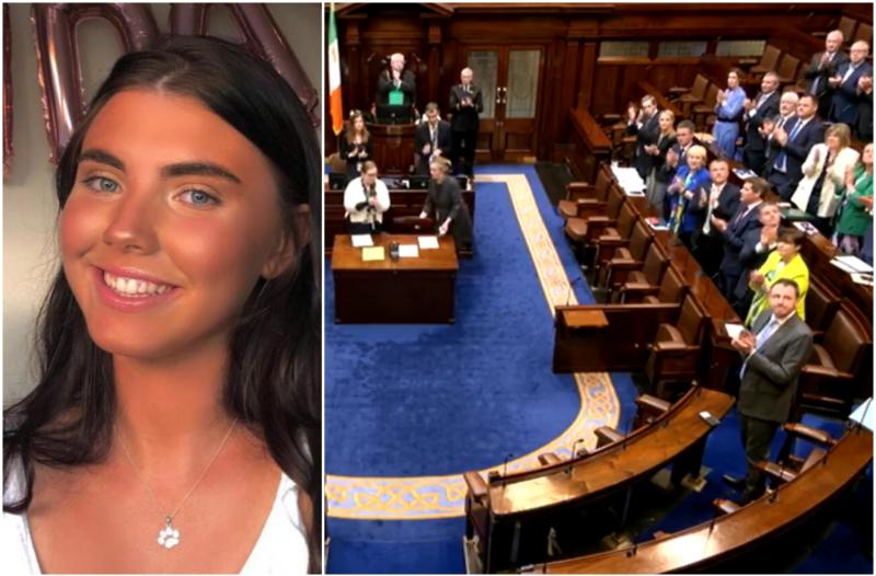'We are on your side' - Assault victim Natasha O'Brien gets standing ovation in Dáil