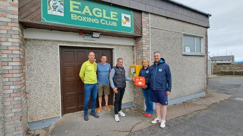 Public Access defibrillator launched at Westport Quay