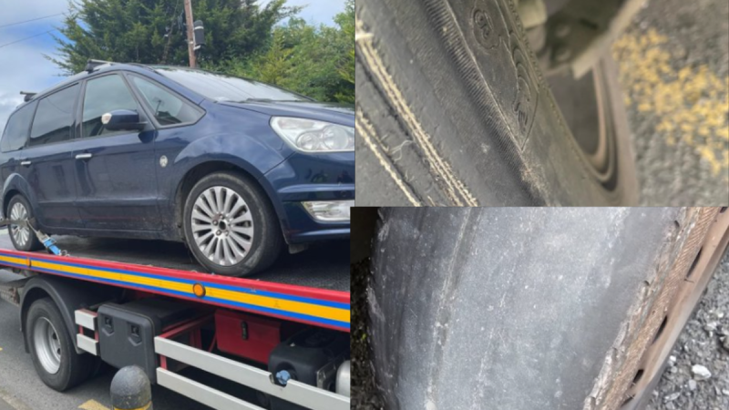 'People don't care' - Gardaí seize cars with poor tyres amid four road deaths in two days